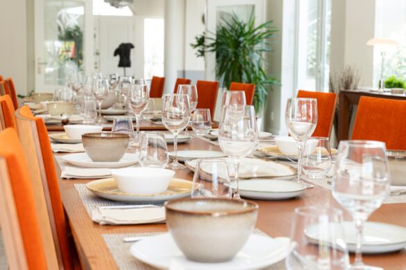 Sustainable dining in Costa Rican restaurant with local ingredients