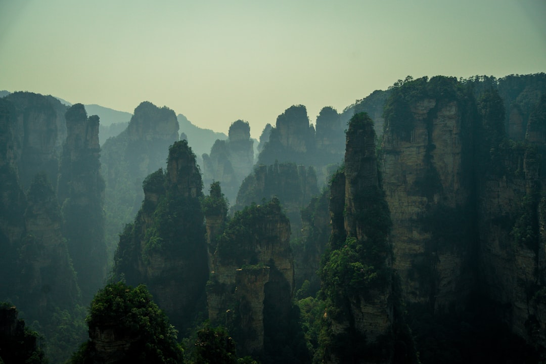 Breathtaking view of Zhangjiajie.