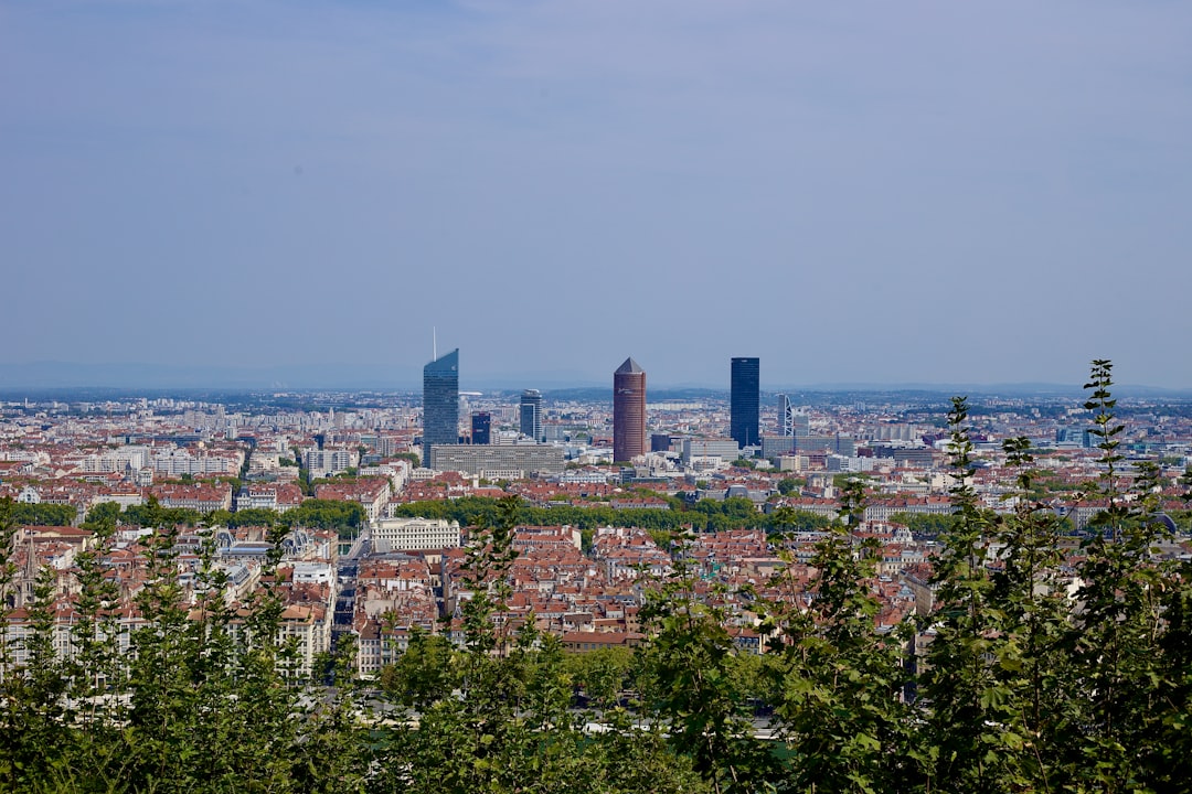 Bordeaux city skyline