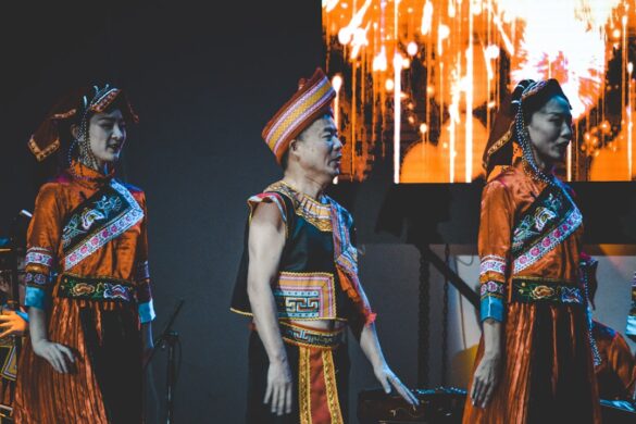 Dancers performing calypso music during the Carnival of Limón.