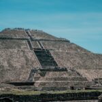 Teotihuacan Pyramids near Mexico City.