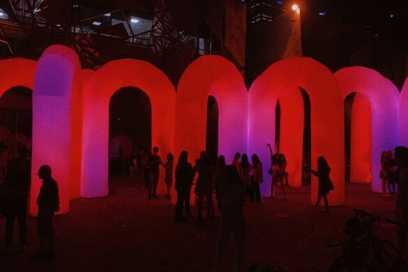 Musician performing at Melbourne Jazz Festival