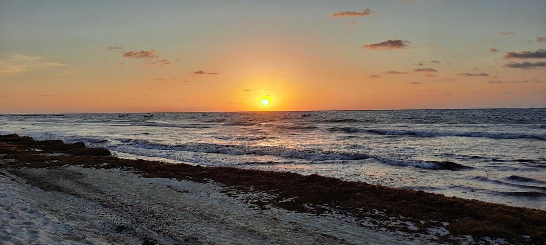 Stunning view of Tulum beach.