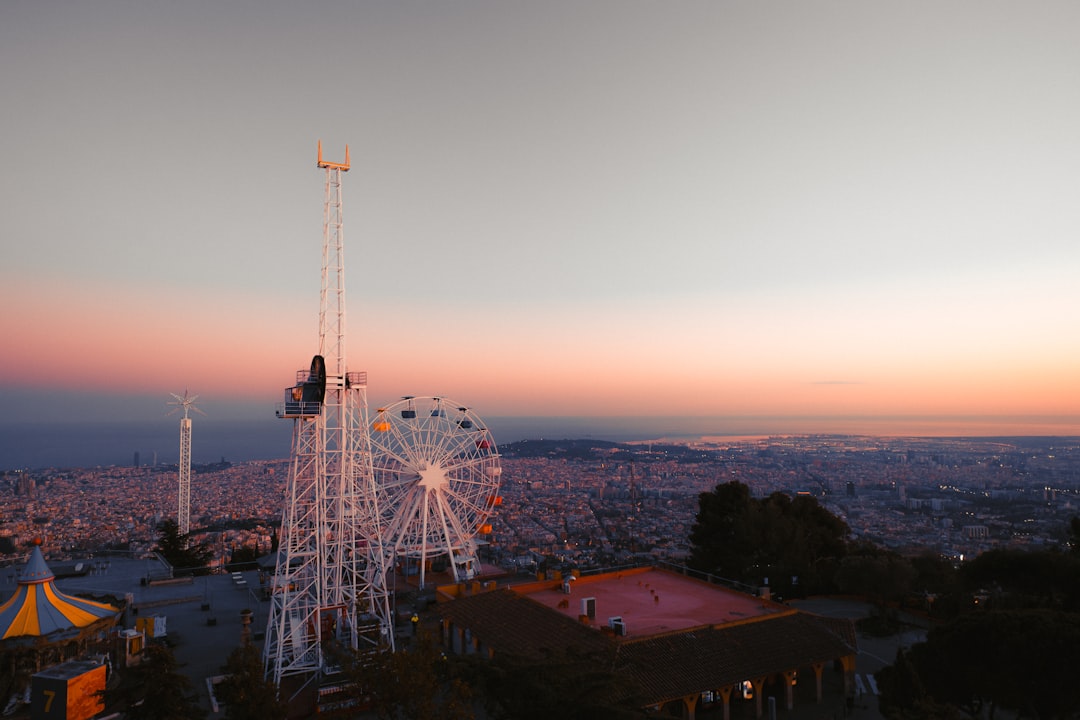 Beautiful skyline of Barcelona