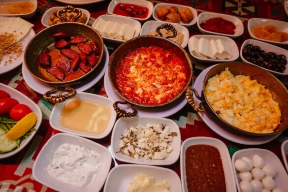 Delicious dishes at Croatian festivals