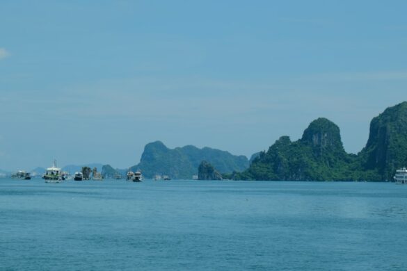 Snorkeling experience in the clear waters of Vietnam.