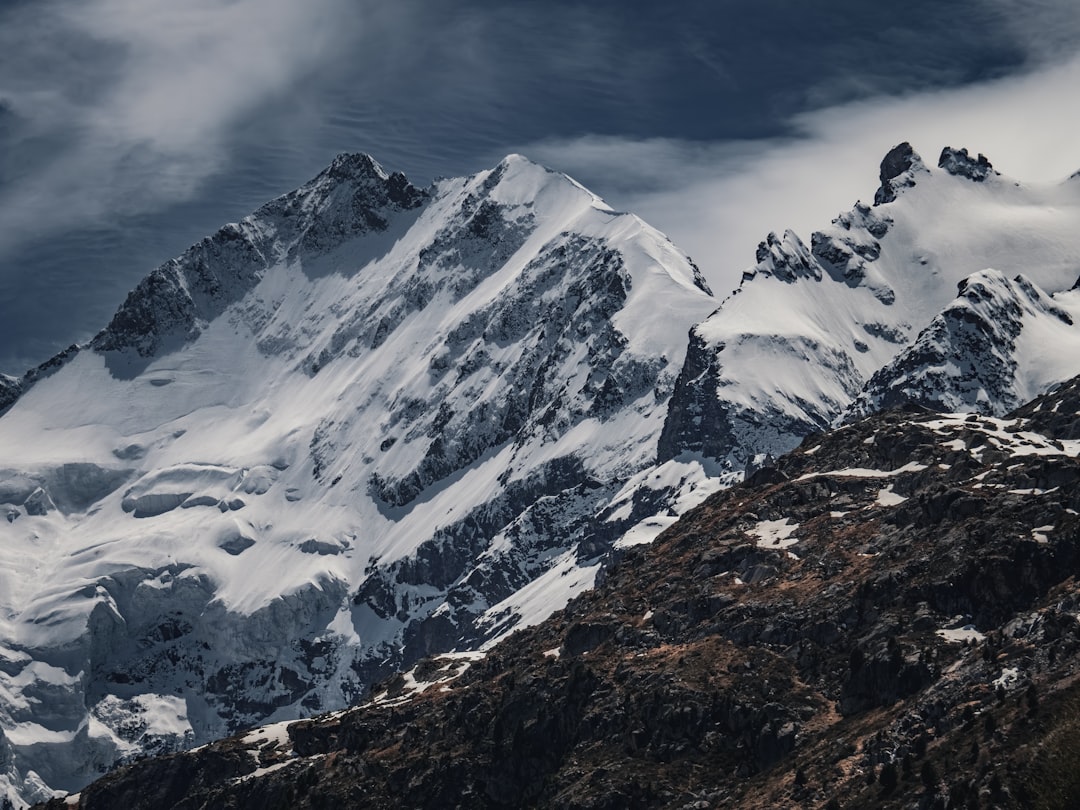 Breathtaking views of the Swiss Alps.