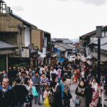 Image of several Japanese festivals combined