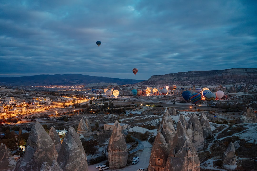 Breathtaking landscape of Cappadocia, Turkey.