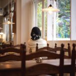 A luxurious afternoon tea setup in the UK